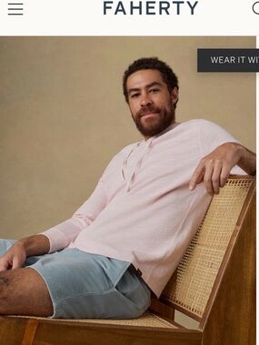 Faherty Essential Corduroy Shorts teal blue